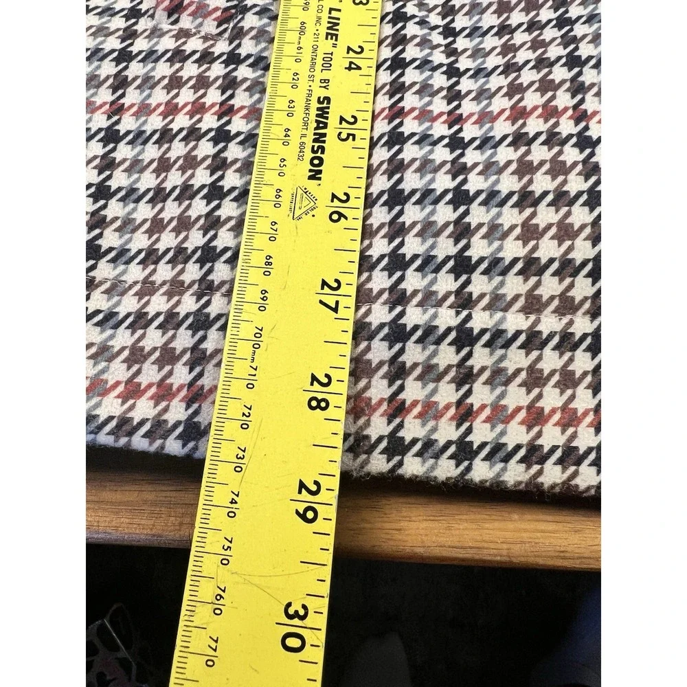 Bound UK Axel Wool Dogtooth Coach Jacket Men's SZ S Preppy Heritage EUC
